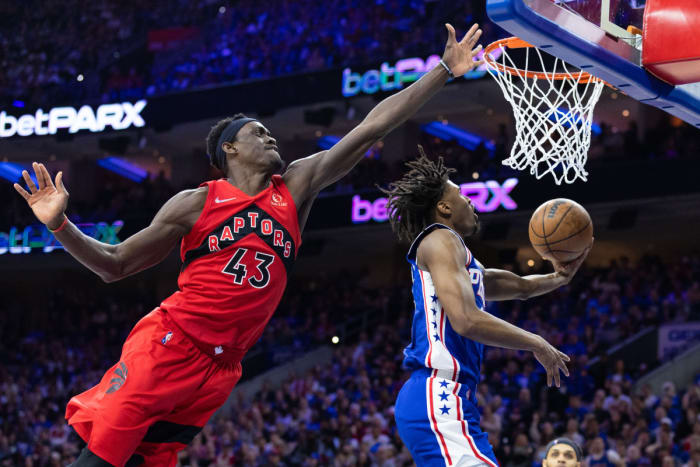 Siakam and the Raptors use their length to make opponents uncomfortable.